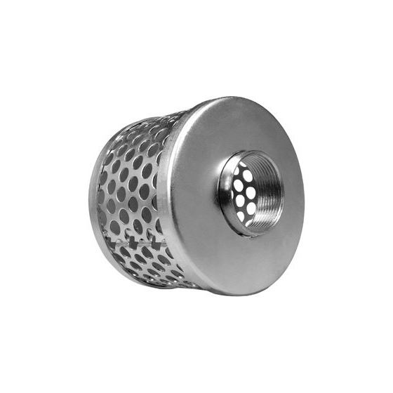 1 1/2" Stainless Steel Basket Suction Strainer